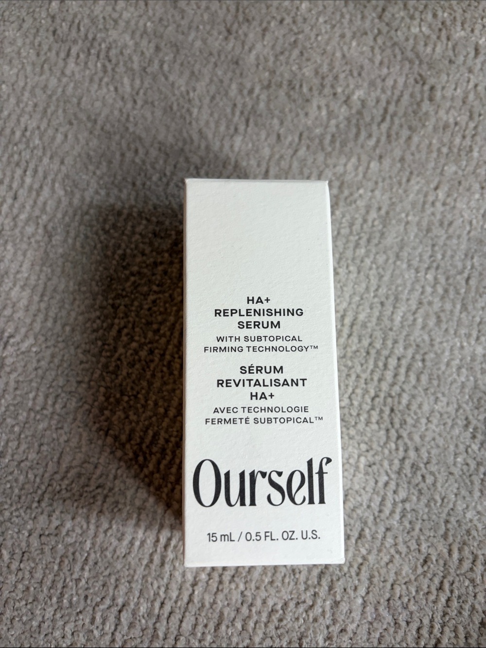 Ourself HA+ Replenishing Serum 0.5 oz